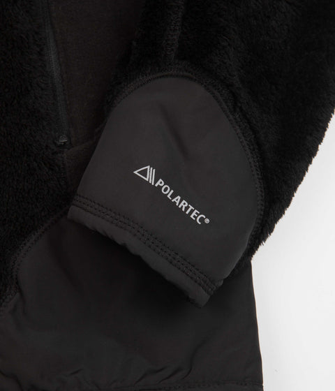 and wander High Loft Fleece in Black