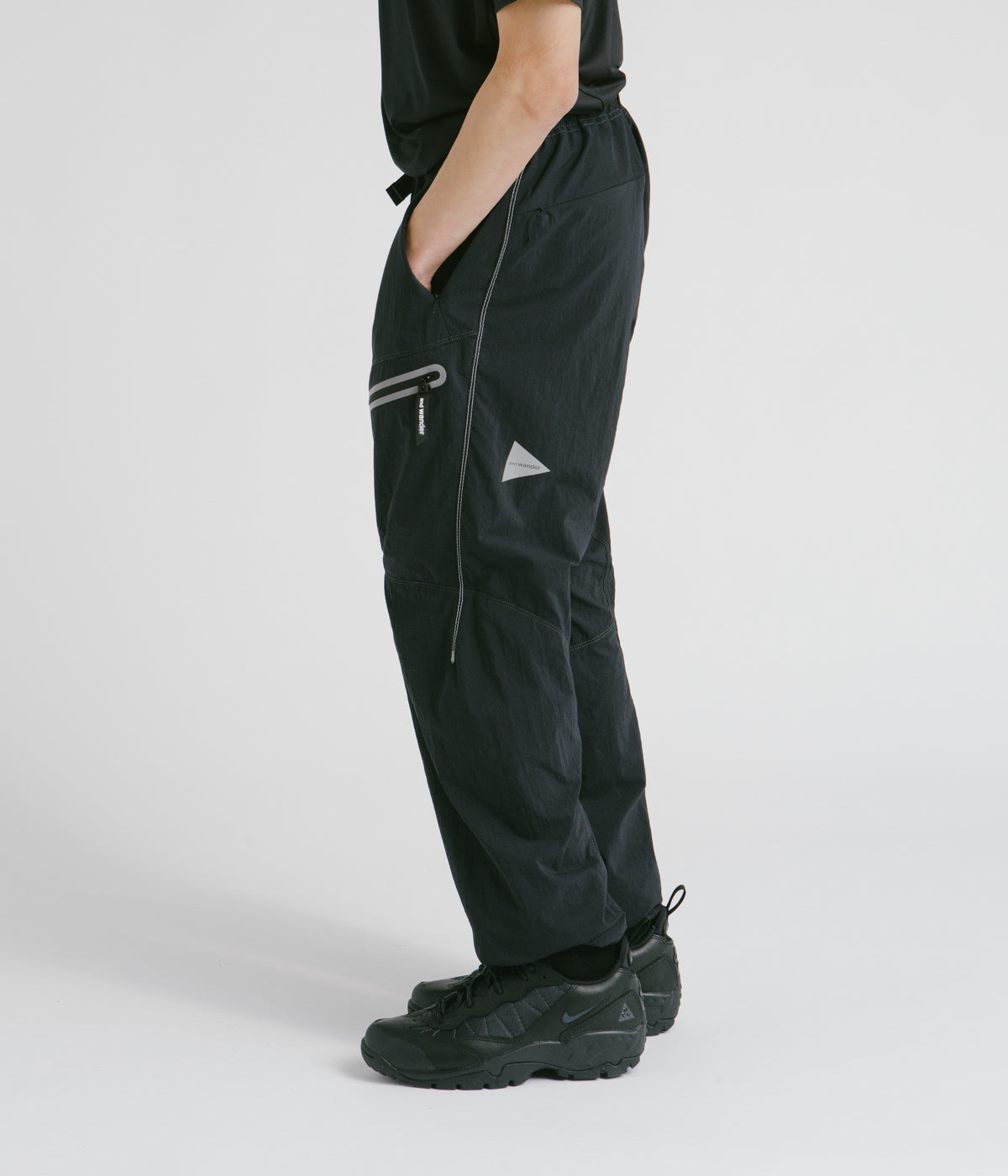 and wander Light Hike Pants - Black | Always in Colour