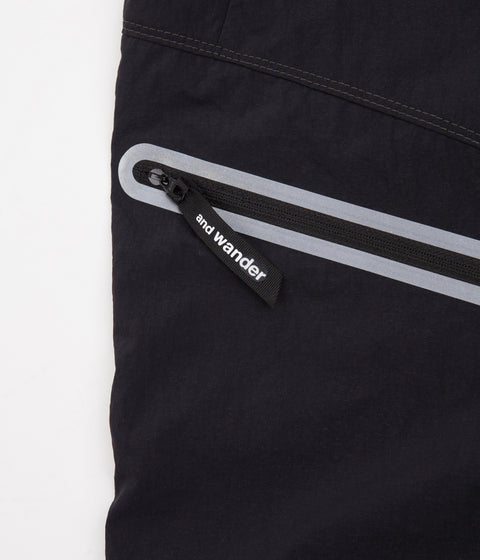 and wander Light Hike Shorts - Black | Always in Colour