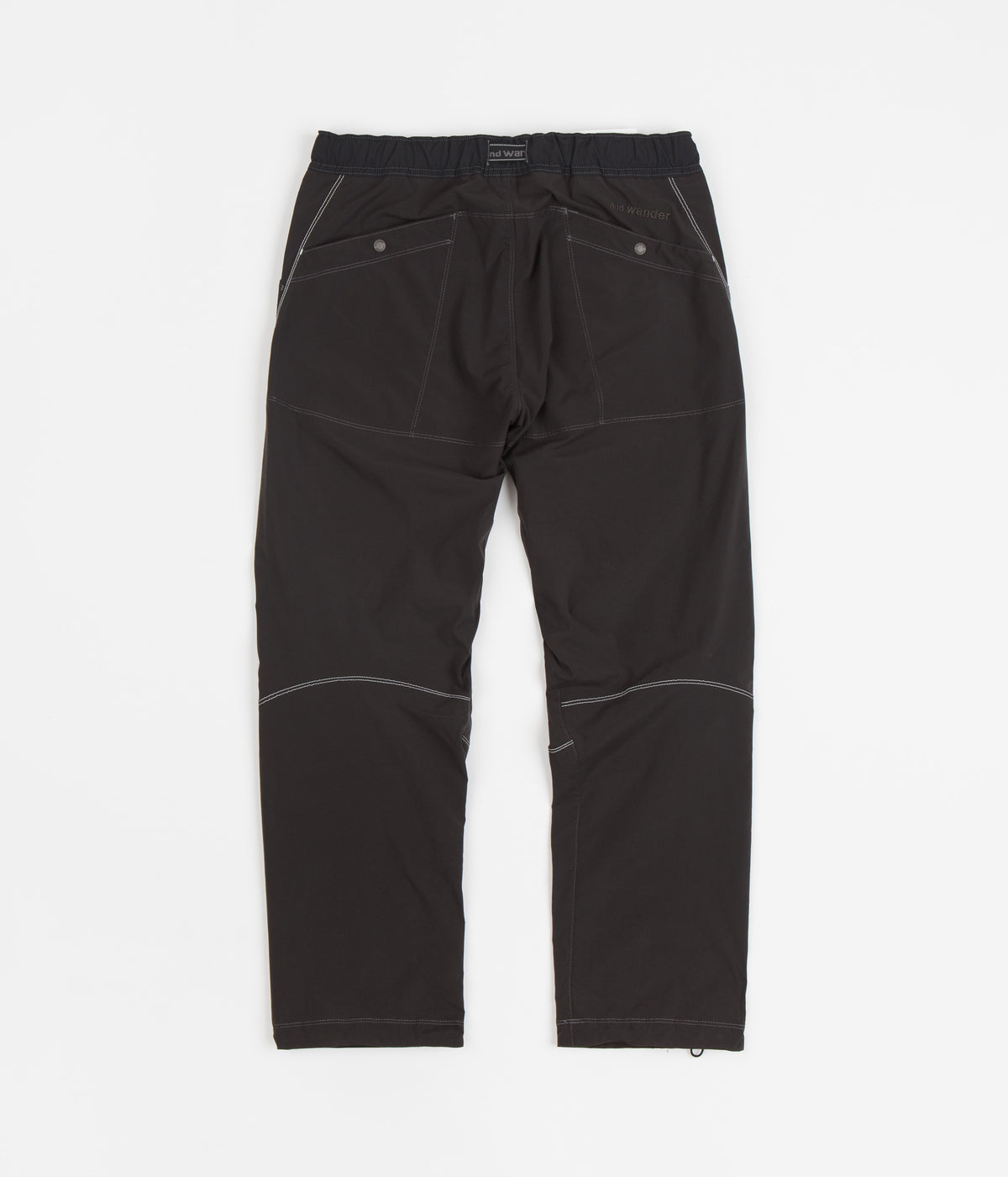 Denim & Co Tall Duo Stretch Pant Side Pocket A518936 Black