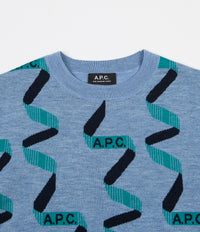 A.P.C. Ribbons Sweatshirt - China Blue thumbnail