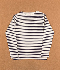 Armor Lux Breton Long Sleeve T-Shirt - Nature / Navy thumbnail