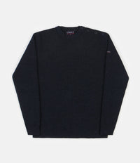 Armor Lux Fouesnant Woollen Sweatshirt - China Blue thumbnail