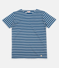 Armor Lux Striped Breton T-Shirt - Dark Blue Twilight / Milk thumbnail