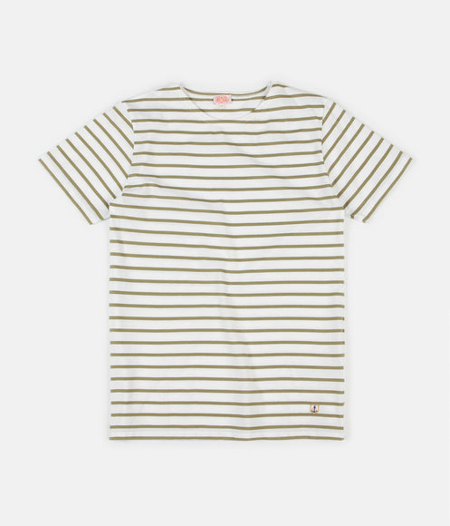 Armor Lux Striped Breton T-Shirt - Milk / Maquis