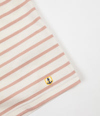 Armor Lux Striped Breton T-Shirt - Nature / Pink Atlas thumbnail