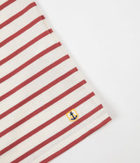 Armor Lux Striped Breton T-Shirt - Nature / Red Manganese thumbnail