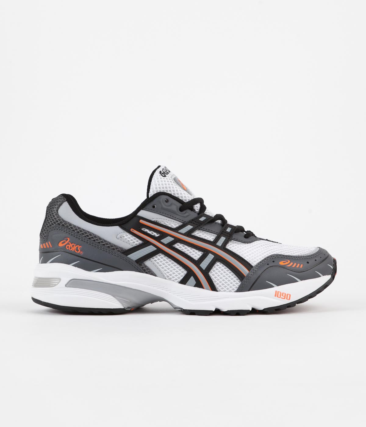 [ASICS] GEL-1090-W - WHITE/BLACK ☆ ASICS Gel-1090 White Black (Women's) - Sneakers - US