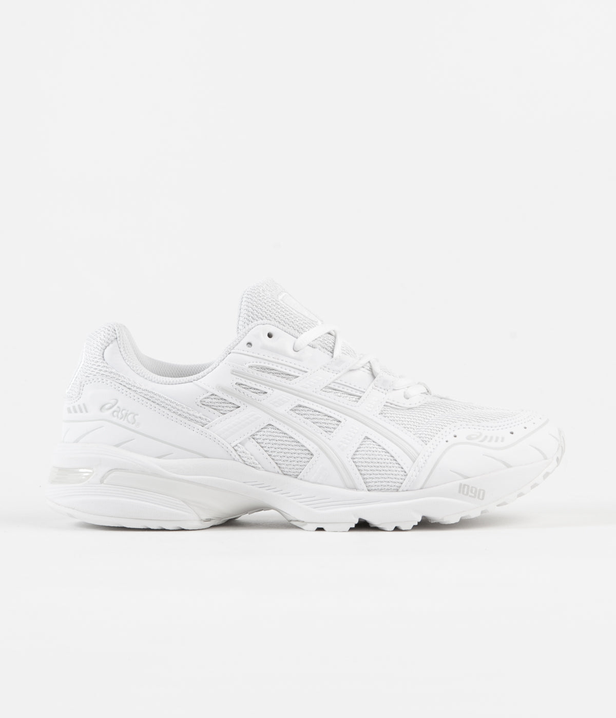asics white white