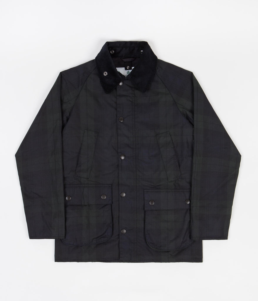 Barbour White Label Slim Bedale Blackwatch Jacket - Navy | Always in Colour