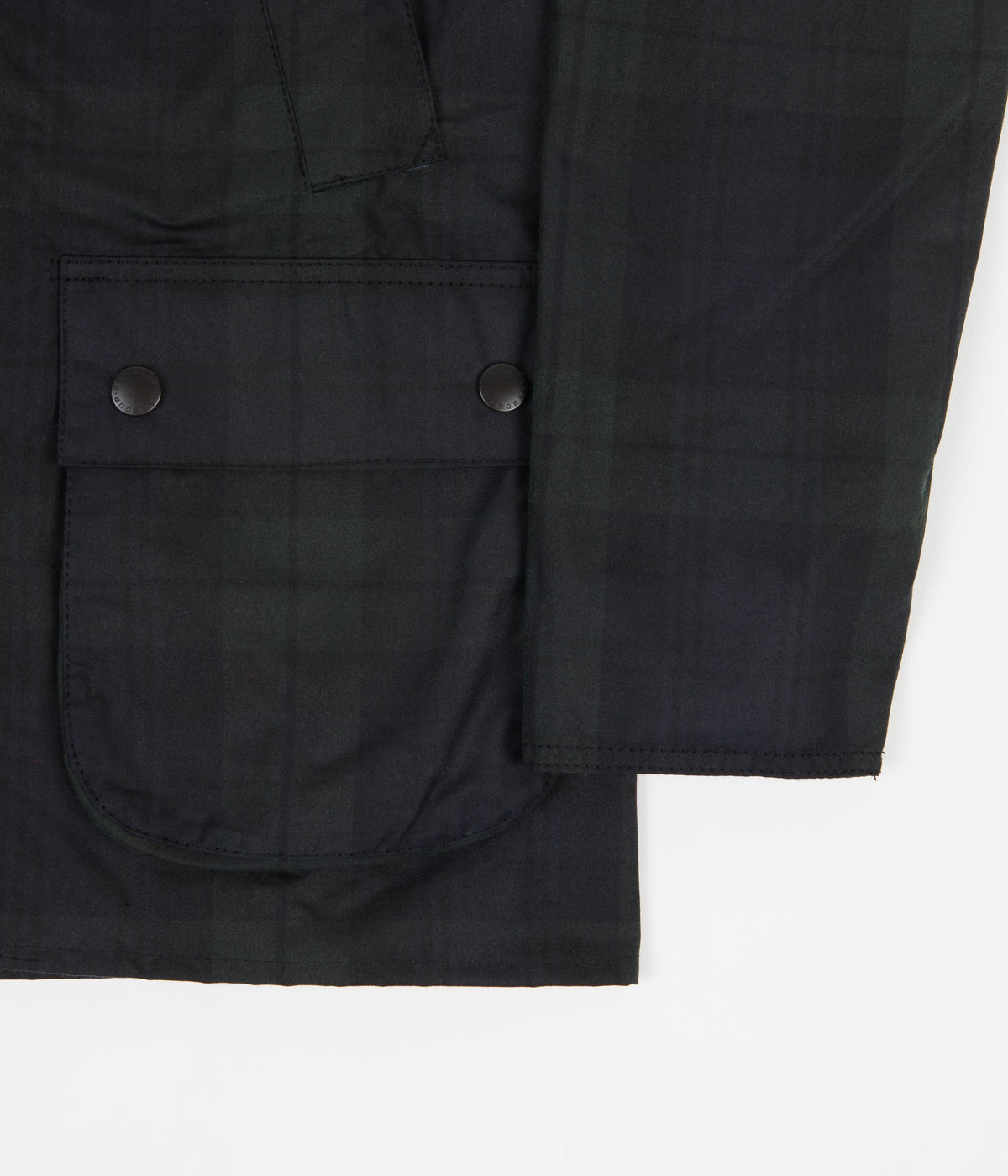 Barbour White Label Slim Bedale Blackwatch Jacket - Navy | Always