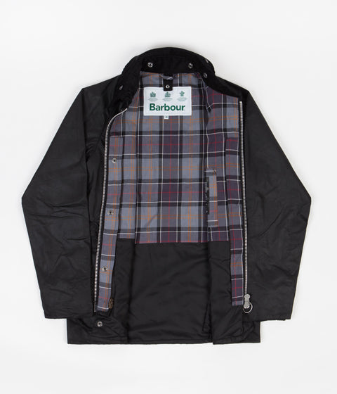Barbour White Label Slim Bedale Jacket in Black