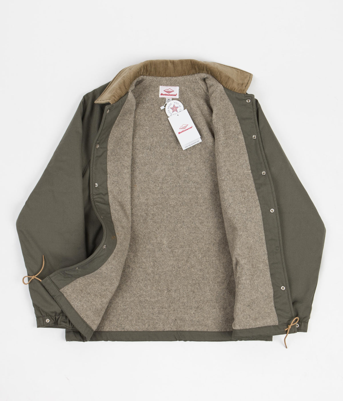 Battenwear Beach Breaker Jacket - Army Green | Always in Colour