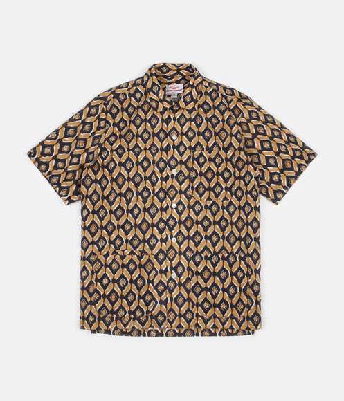 Battenwear Five Pocket Island Shirt - Brown Print