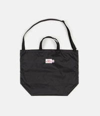 Battenwear Packable Tote Bag - Black / Black thumbnail
