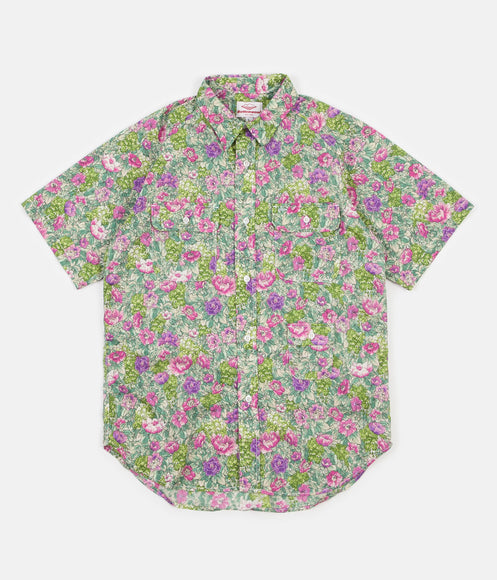Battenwear Short Sleeve Camp Shirt - Flower Print