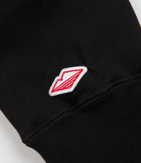 Battenwear Team Reach Up Zip Hoodie - Black thumbnail