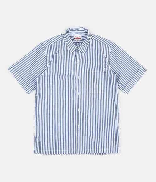 Battenwear Zuma Shirt - Blue Stripe