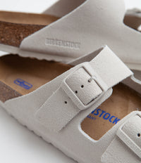 Birkenstock Arizona SFB Sandals - Antique White thumbnail