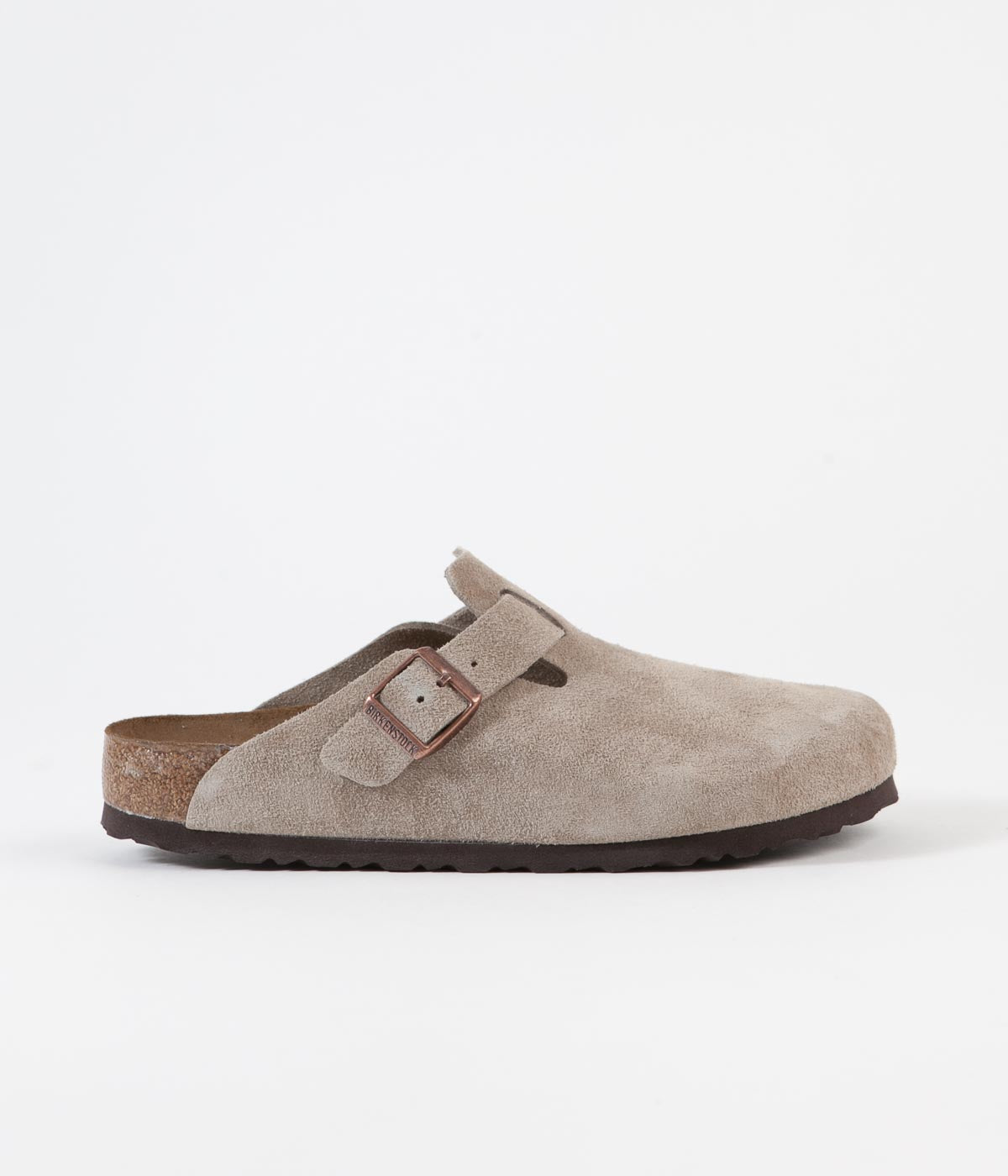 靴 BIRKENSTOCK BOSTON BS TAUPE BIRKENSTOCK BOSTON SUEDE ( REGULAR FIT ) TAUPE