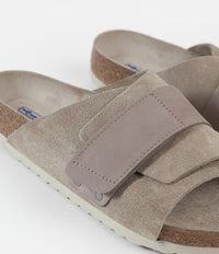 Birkenstock Kyoto Sandals - Grey Taupe thumbnail