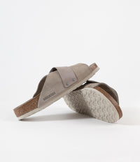 Birkenstock Kyoto Sandals - Grey Taupe thumbnail