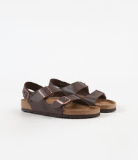 Birkenstock Milano Sandals - Dark Brown thumbnail