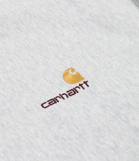 Carhartt American Script Crewneck Sweatshirt - Ash Heather thumbnail
