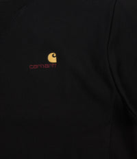 Carhartt American Script Crewneck Sweatshirt - Black thumbnail
