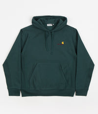 Carhartt American Script Hoodie - Botanic thumbnail