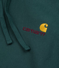 Carhartt American Script Hoodie - Botanic thumbnail