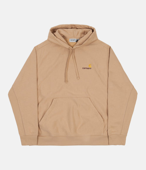 Carhartt American Script Hoodie - Dusty Hamilton Brown