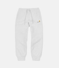 Carhartt American Script Sweatpants - Ash Heather thumbnail