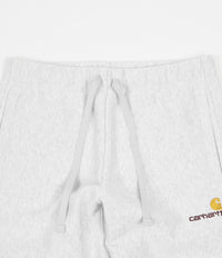 Carhartt American Script Sweatpants - Ash Heather thumbnail