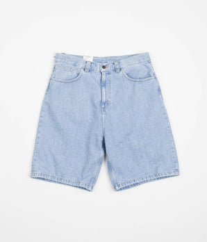 Carhartt Brandon Shorts - Blue Heavy Stone Bleach