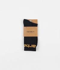 Carhartt Carhartt Socks - Black / Colza thumbnail