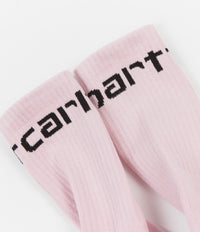 Carhartt Carhartt Socks - Frosted Pink / Black thumbnail