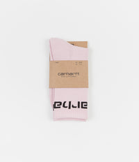 Carhartt Carhartt Socks - Frosted Pink / Black thumbnail