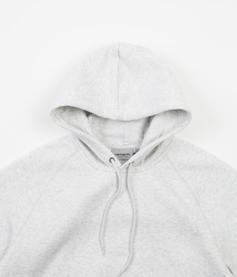 Carhartt Chase Hoodie - Ash Heather / Gold | Always in Colour