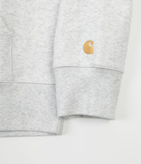Carhartt Chase Hoodie - Ash Heather / Gold thumbnail