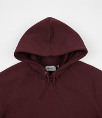 Carhartt Chase Hoodie - Bordeaux / Gold thumbnail