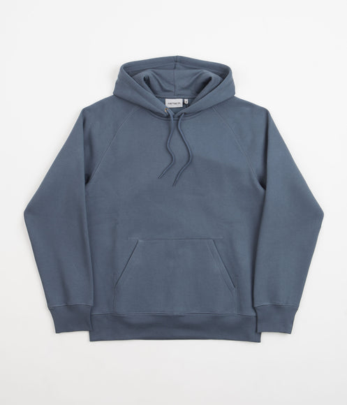 Carhartt Chase Hoodie - Storm Blue / Gold