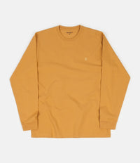 Carhartt Chase Long Sleeve T-Shirt - Winter Sun / Gold thumbnail