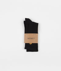 Carhartt Chase Socks - Black / Gold thumbnail