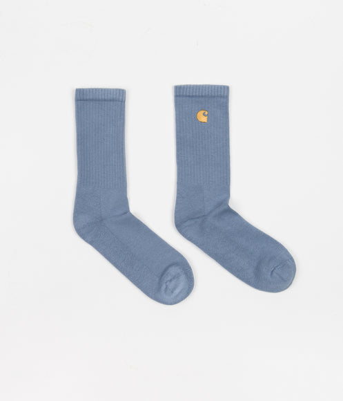 Carhartt Chase Socks - Icy Water / Gold