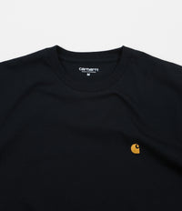 Carhartt Chase T-Shirt - Dark Navy / Gold thumbnail