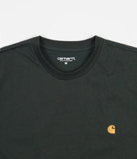 Carhartt Chase T-Shirt - Dark Teal / Gold thumbnail
