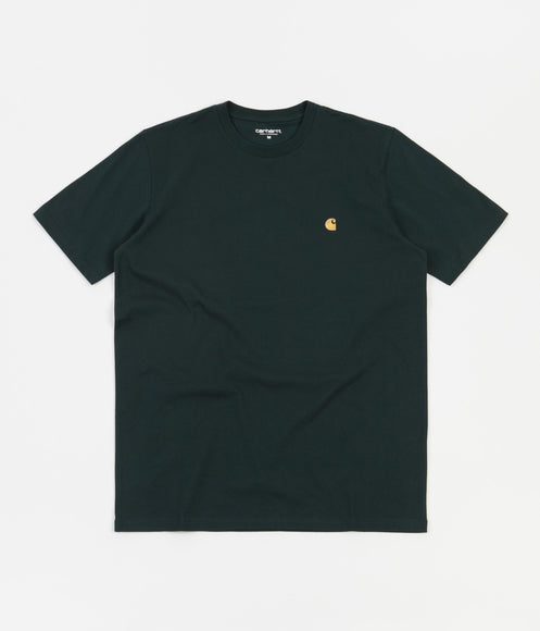 Carhartt Chase T-Shirt - Frasier / Gold
