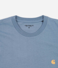 Carhartt Chase T-Shirt - Icy Water / Gold thumbnail