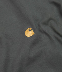 Carhartt Chase T-Shirt - Jura / Gold thumbnail